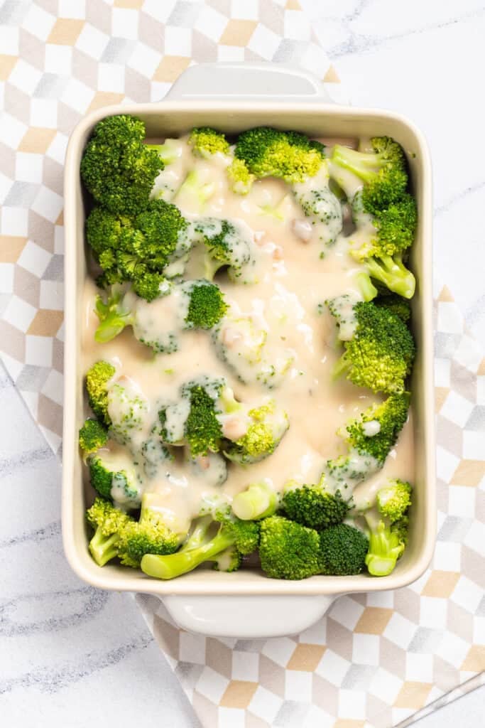 3 Ingredient Broccoli Cheese Casserole