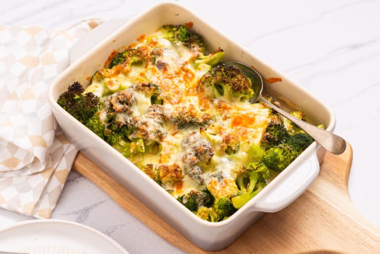 3 Ingredient Broccoli Cheese Casserole