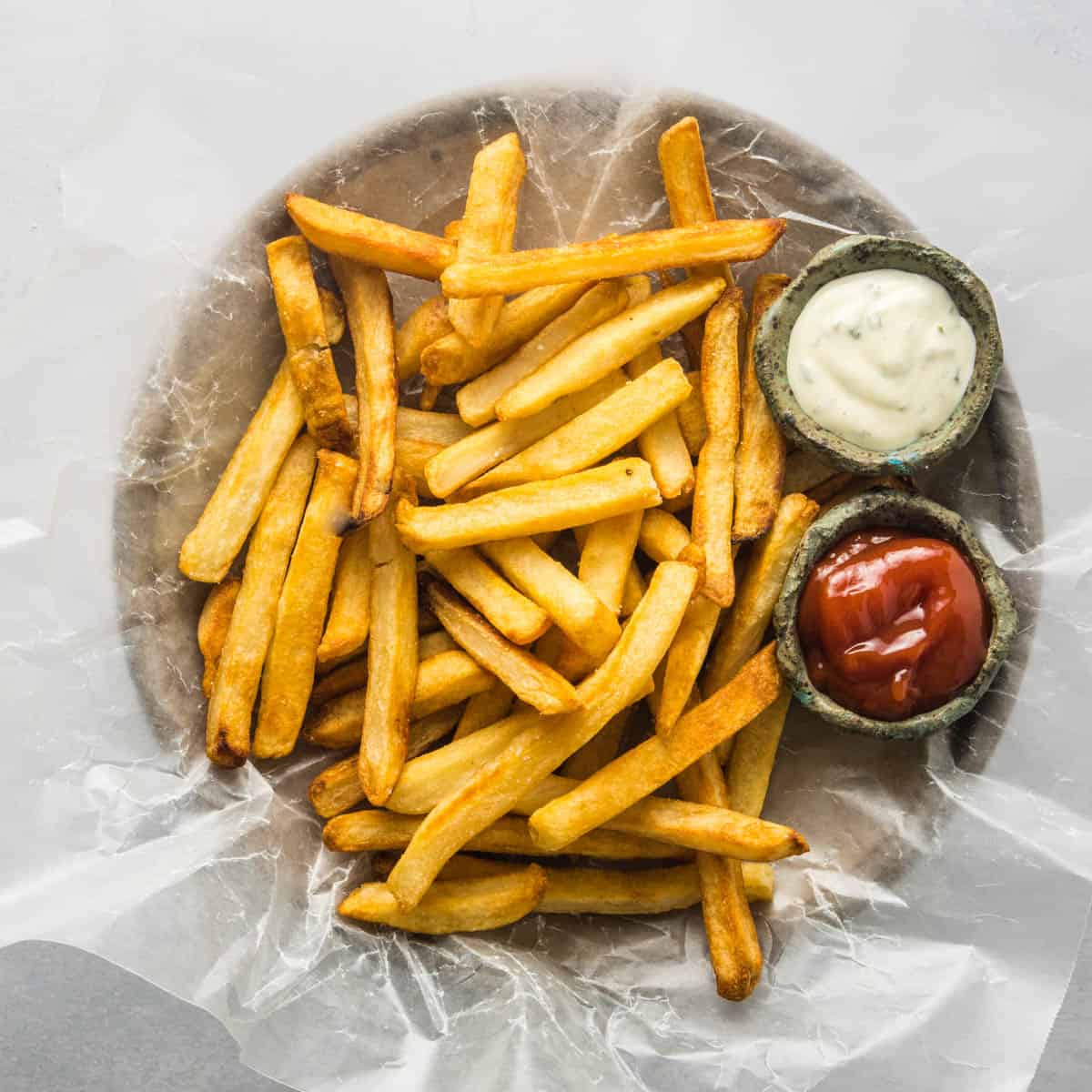 Air Fryer Frozen French Fries - Urban Farmie