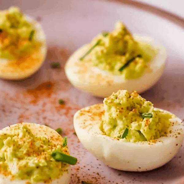 Avocado Deviled Eggs