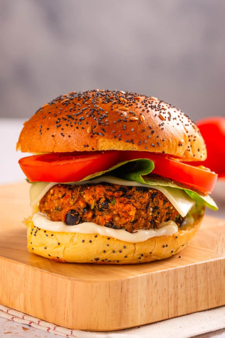 Black Bean Quinoa Burgers (Vegan)