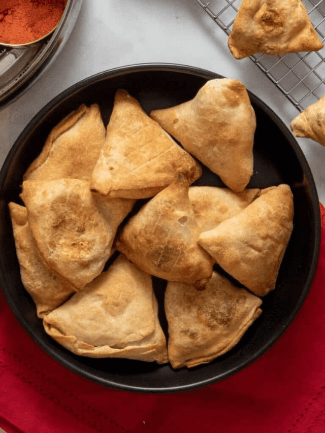 Healthy Samosas (Baked or Air-Fried)