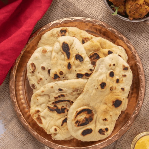 Homemade Traditional Naan