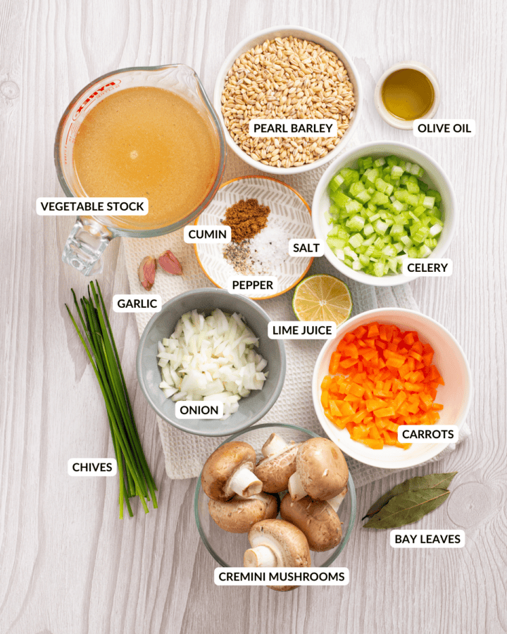 Mushroom Barley Soup