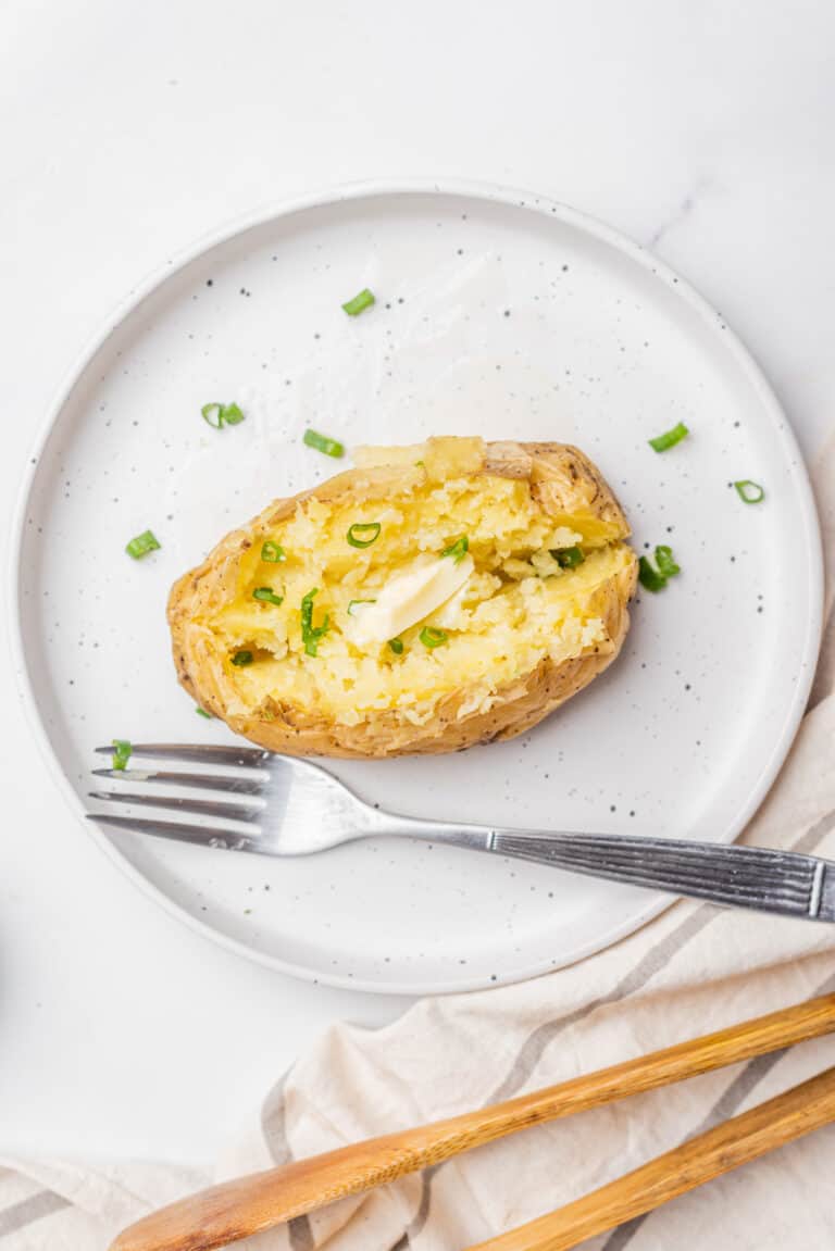 Easy Microwave Baked Potato