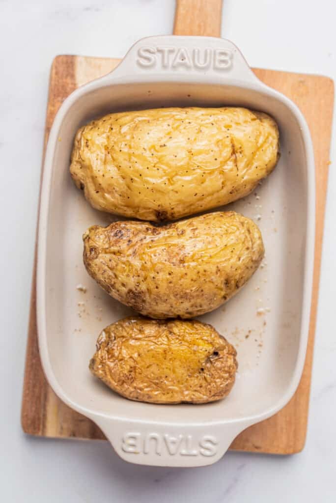 Easy Microwave Baked Potato