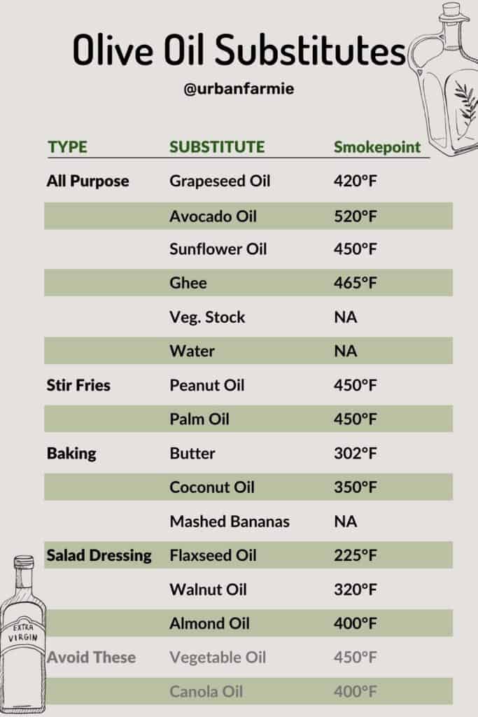 16 Olive Oil Substitutes That Will Make Your Food Better!