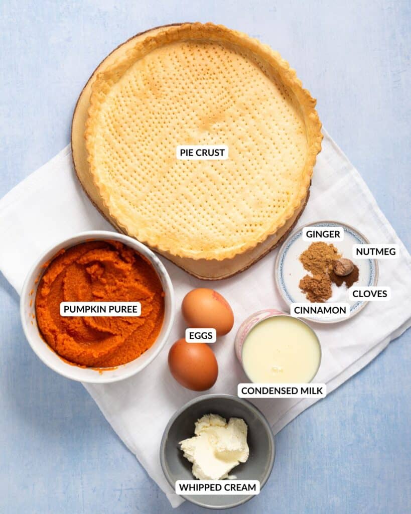 Pumpkin Pie with Condensed Milk