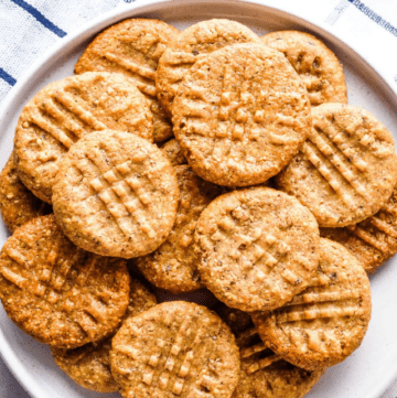 Peanut Almond Flour Cookies