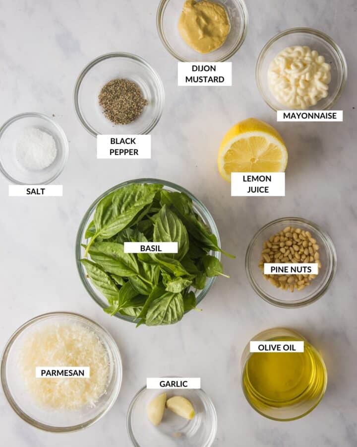 Pesto Salad Dressing (Vinaigrette & Creamy Versions!) Urban Farmie