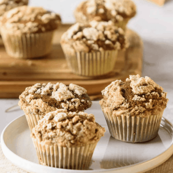 Pumpkin Crumb Muffins