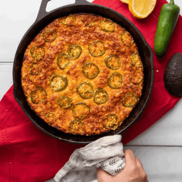 Spicy Polenta Cornbread