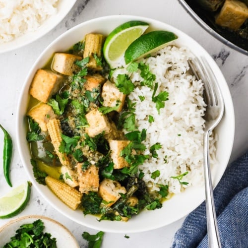 Thai Green Curry with Tofu