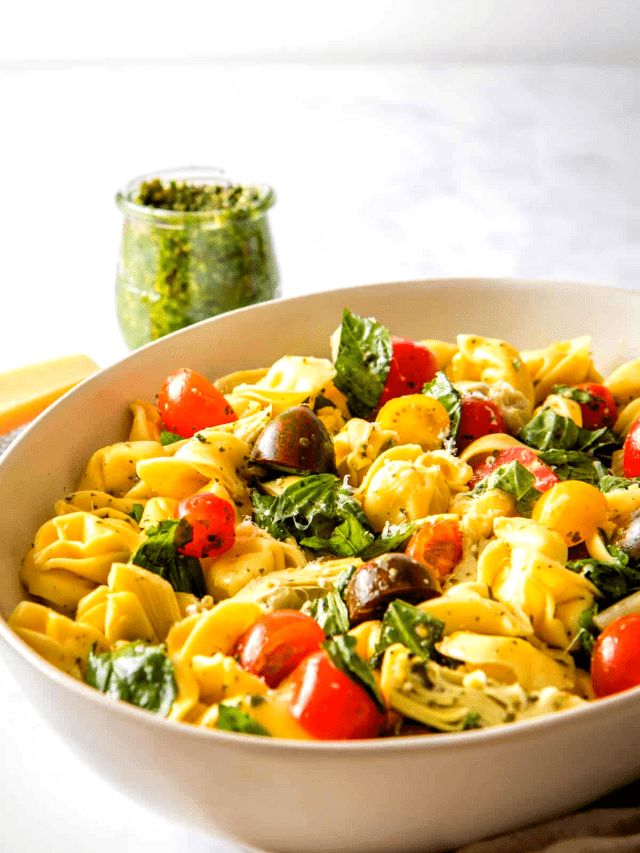 Tortellini Pasta Salad Urban Farmie