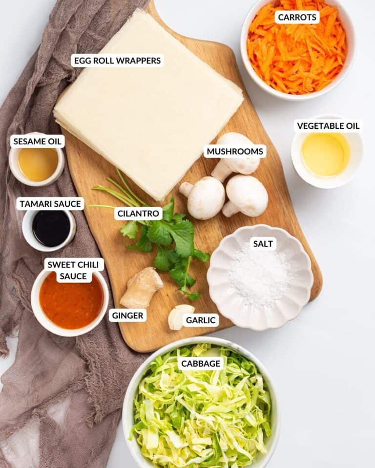Easy 20 Minute Vegan Egg Rolls