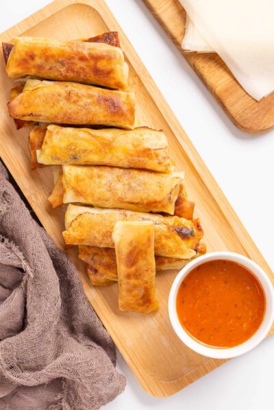 Easy 20 Minute Vegan Egg Rolls