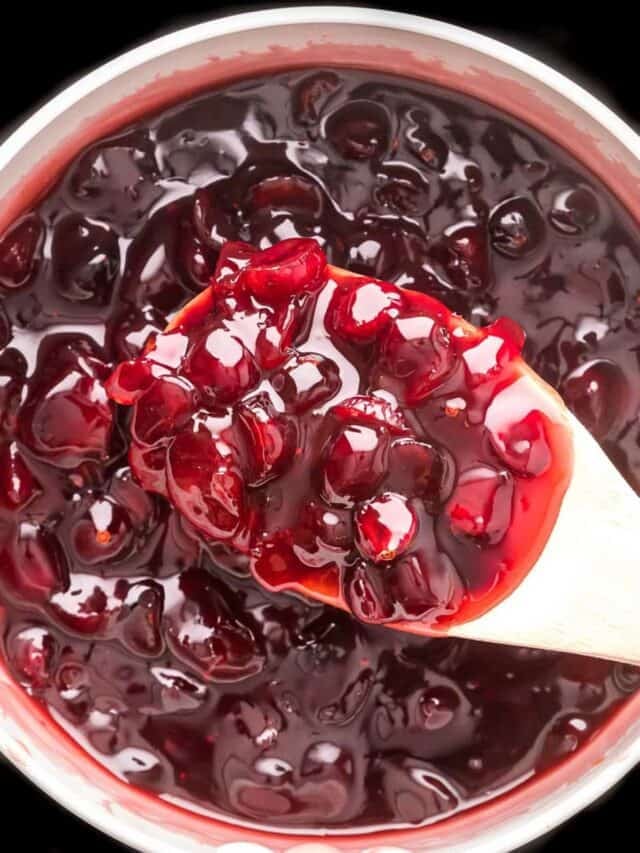 Cranberry Sauce (with Dried Cranberries!)