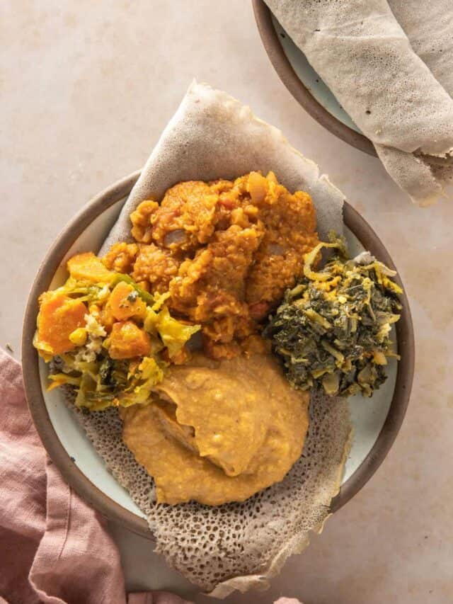 Quick Ethiopian Red Lentil Stew