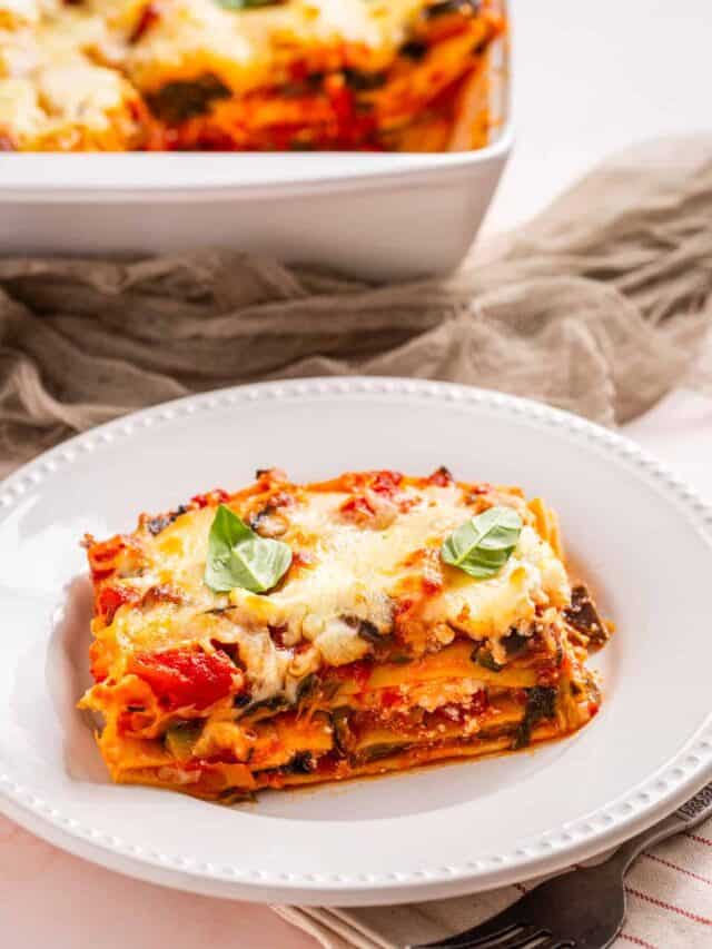 The Best Vegetable Lasagna
